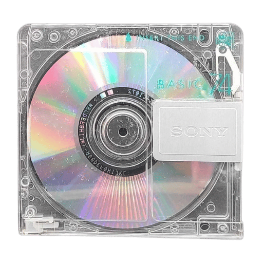 a silver cd